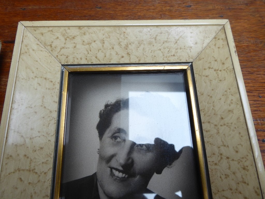 2 art deco fotolijstjes, Ophalen of Verzenden
