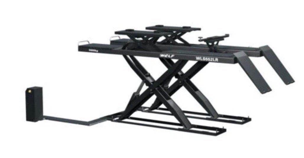 WOLF WLS552L 5 Ton Schaarhefbrug – Lage Opbouwhoogte