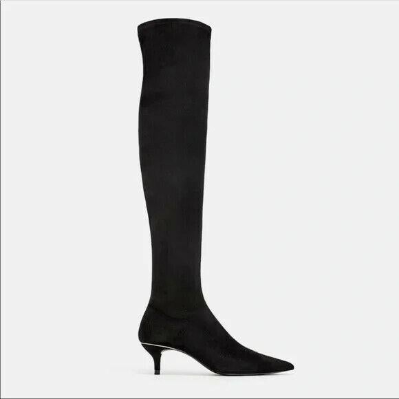 Knee high boots (ZARA), Hoge laarzen, Ophalen of Verzenden, Gedragen, Zara