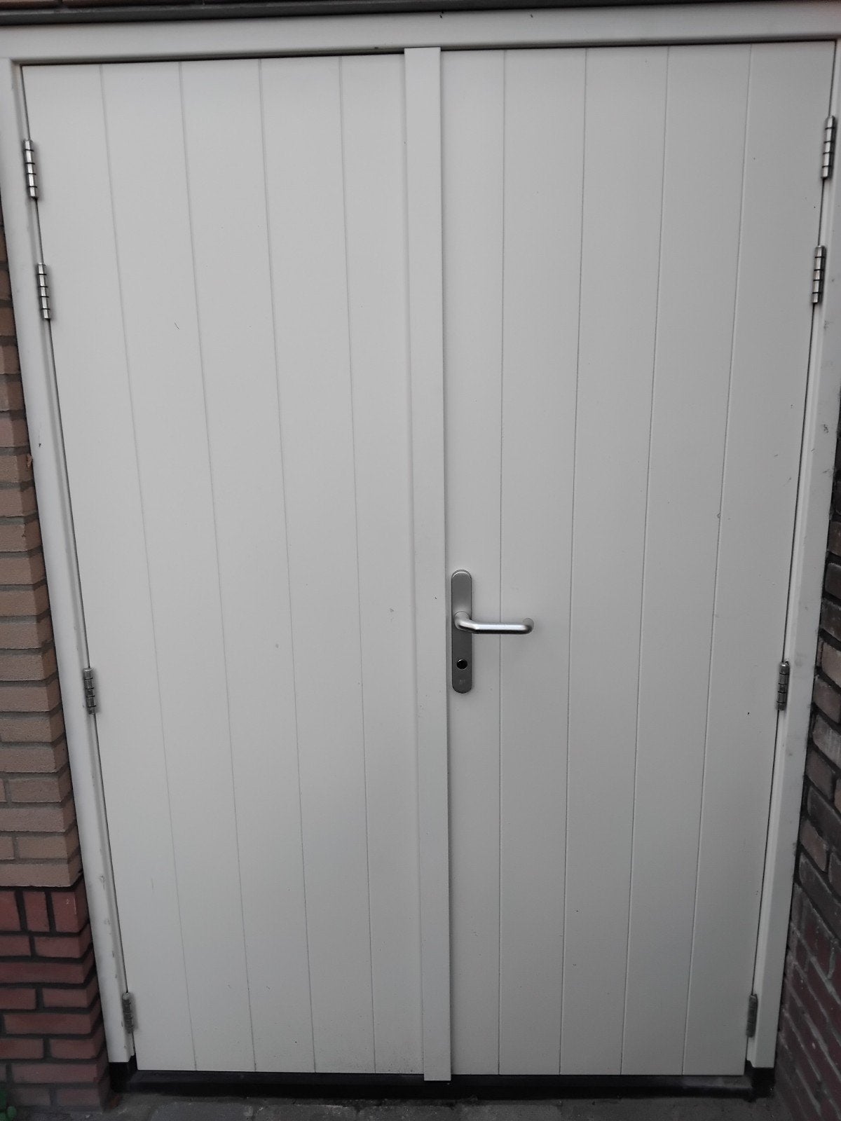 Openslaande deuren Deuren garagedeuren, Ophalen of Verzenden, 120 cm of meer, Buitendeur, 215 cm of meer
