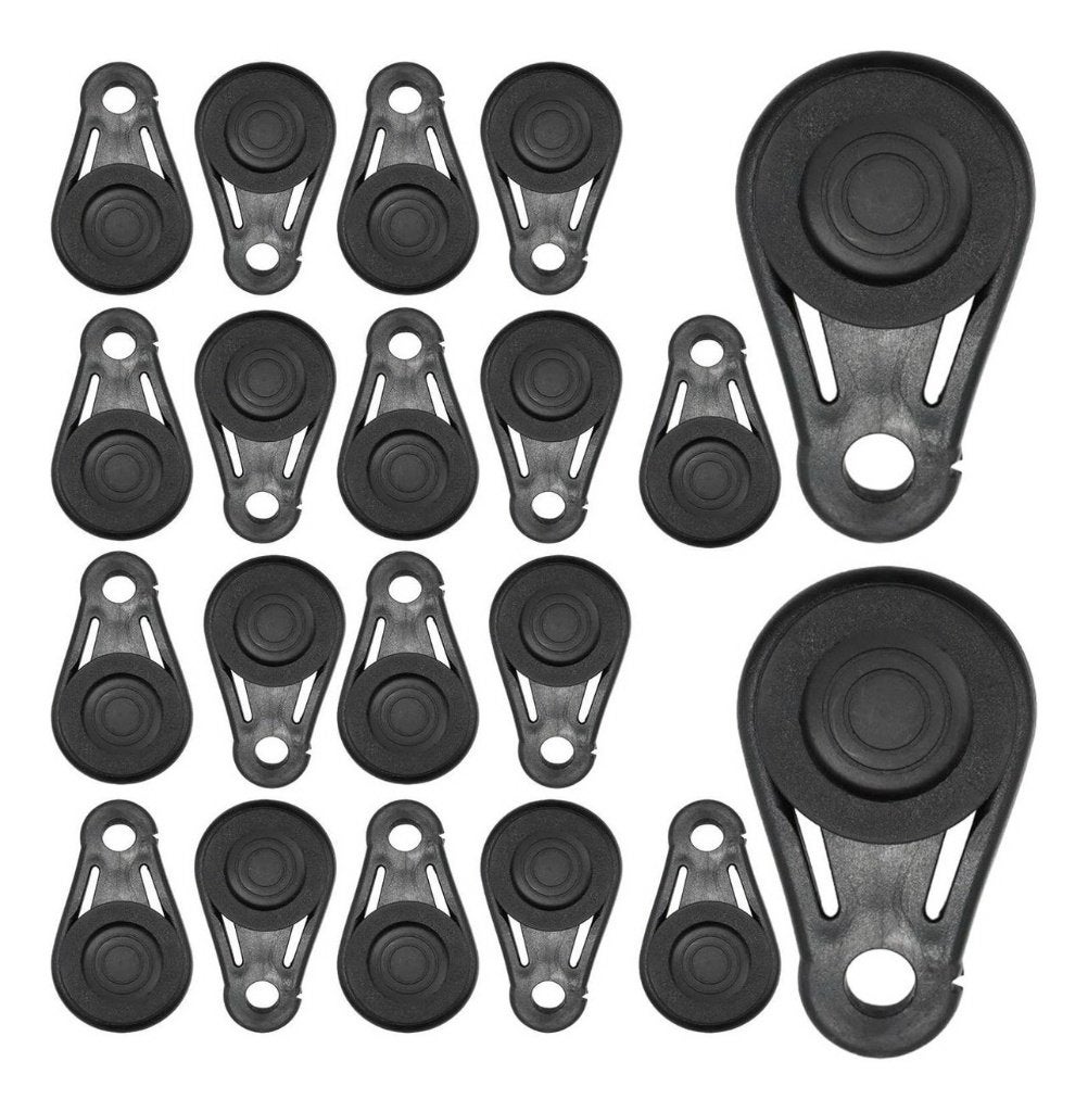 20st. - Nieuwe ZEILKLEMMEN - Tent Clips - Outdoor Bevestigen, Ophalen of Verzenden, Nieuw