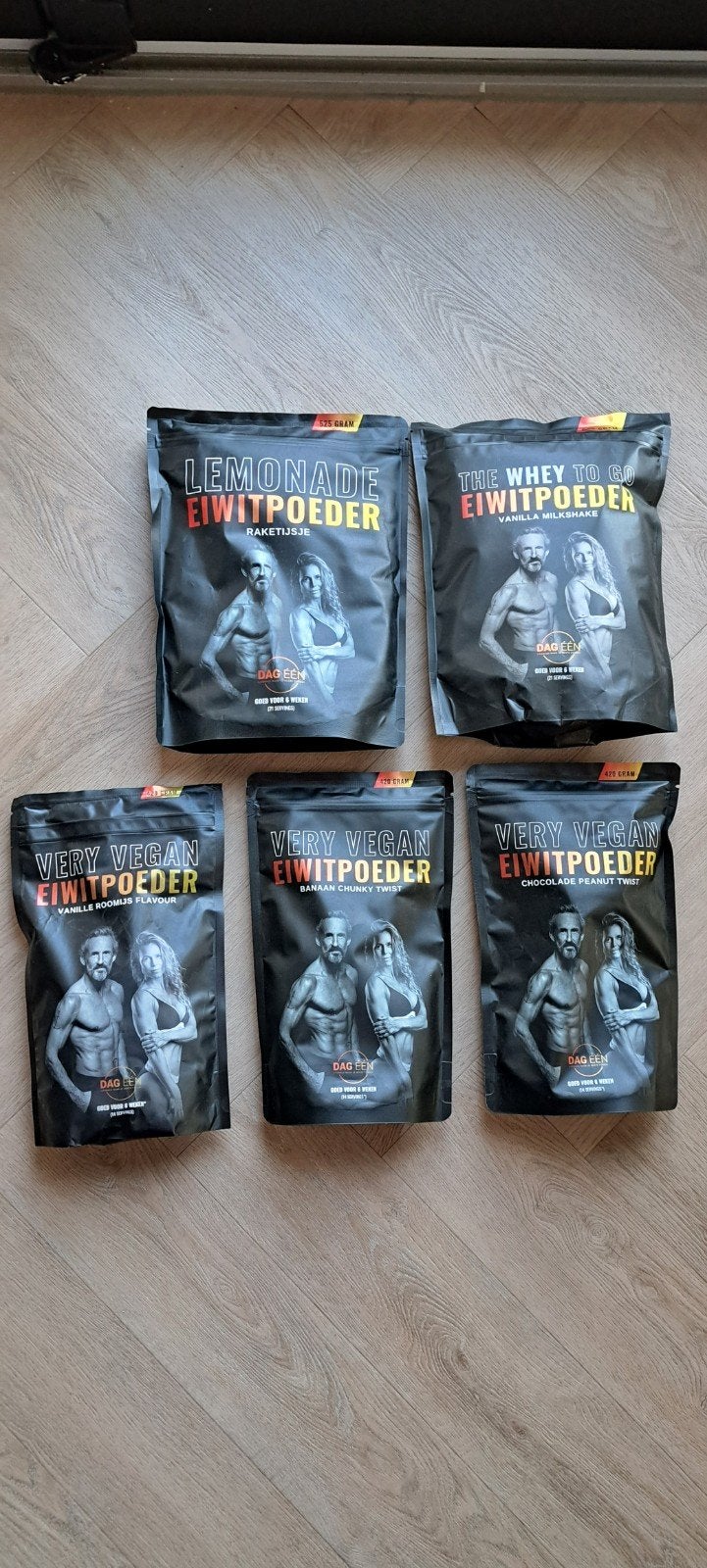 DagEen 6 weken proteine pakket, Ophalen of Verzenden, Nieuw, Poeder of Drank