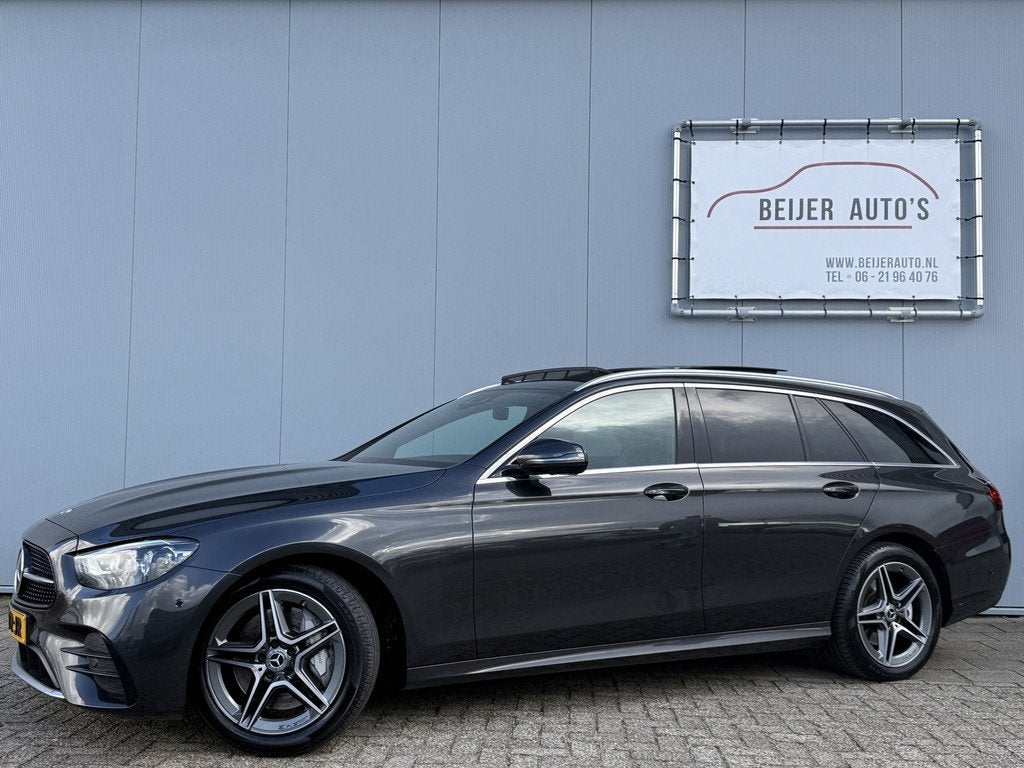 Mercedes-Benz E-Klasse Estate 300 e AMG Line Automaat Schuif, Auto's, Mercedes-Benz, Automaat, Achterwielaandrijving, Gebruikt