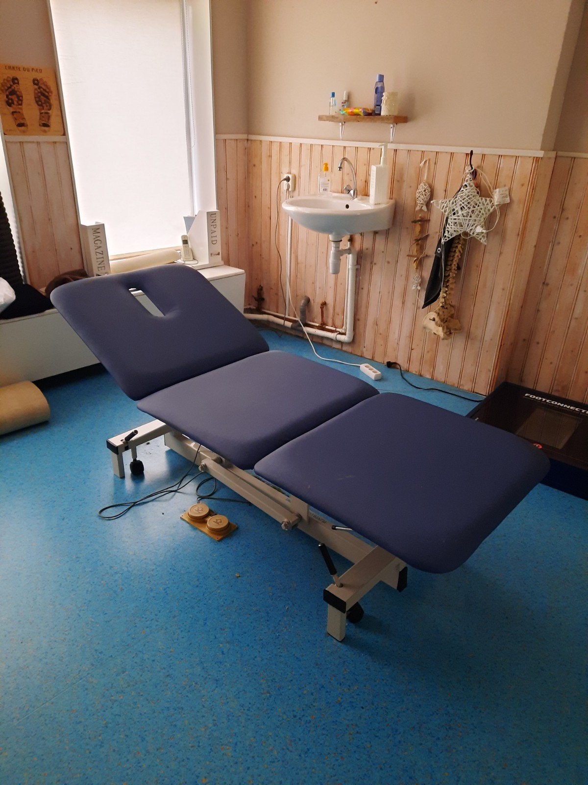 Behandeltafel elektronisch massagetafel, Ophalen, Massagetafel