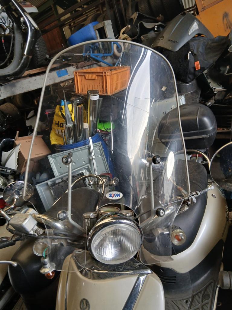 Sym allo cello windscherm, Ophalen of Verzenden, Gebruikt, Overige typen