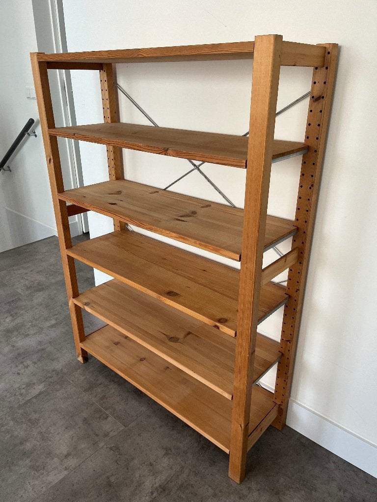 Ivar stelling 124x 30x 80 6 planken & verdere onderdelen, Ophalen, Zo goed als nieuw