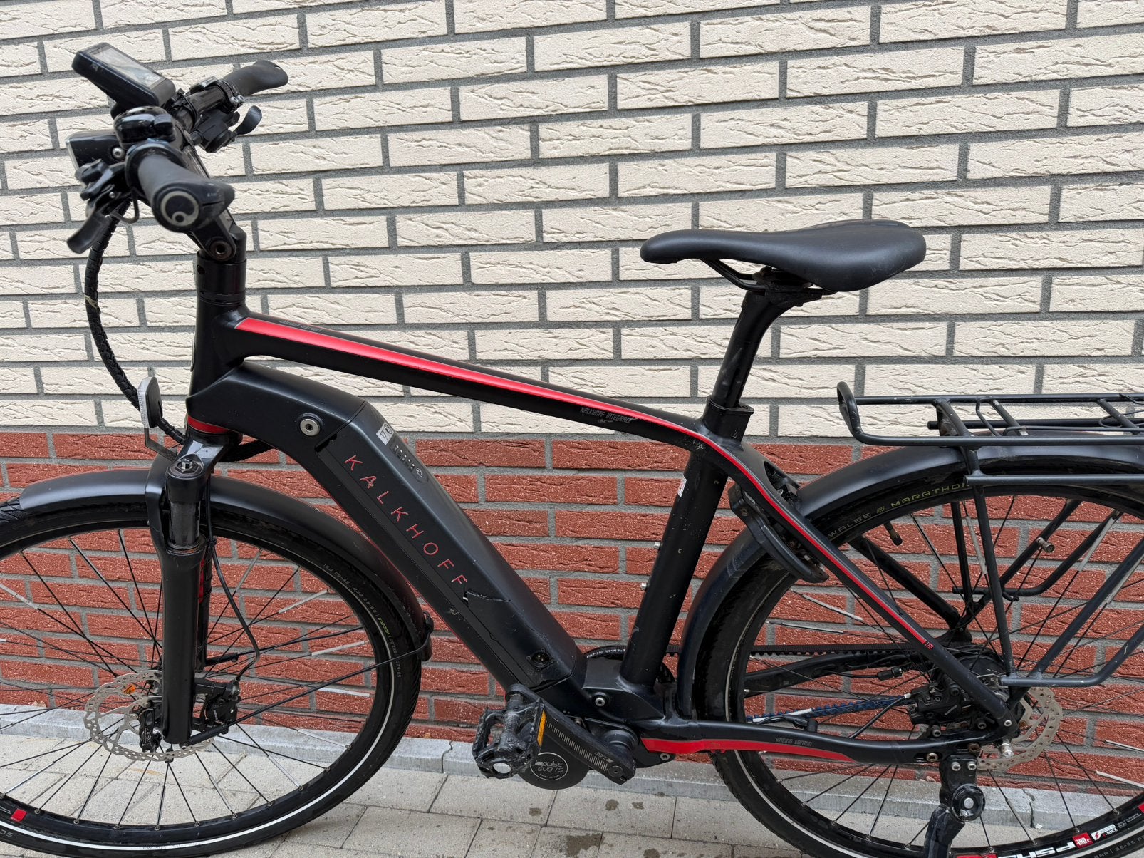 Kalkhoff intergrale 28 inch onderdelen elektrische fiets, Gebruikt, Schijfrem, Ophalen, Overige merken