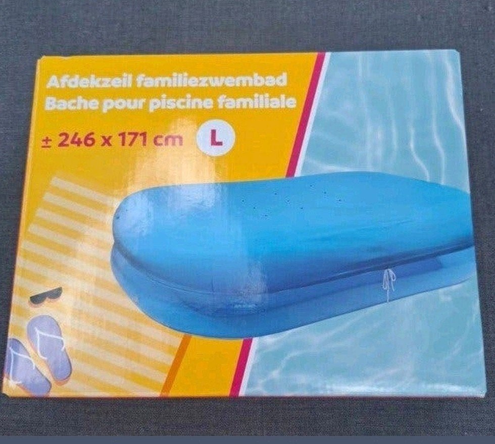 Zwembadzeil, Tuin en Terras, Zwembad-toebehoren, Ophalen, Zo goed als nieuw