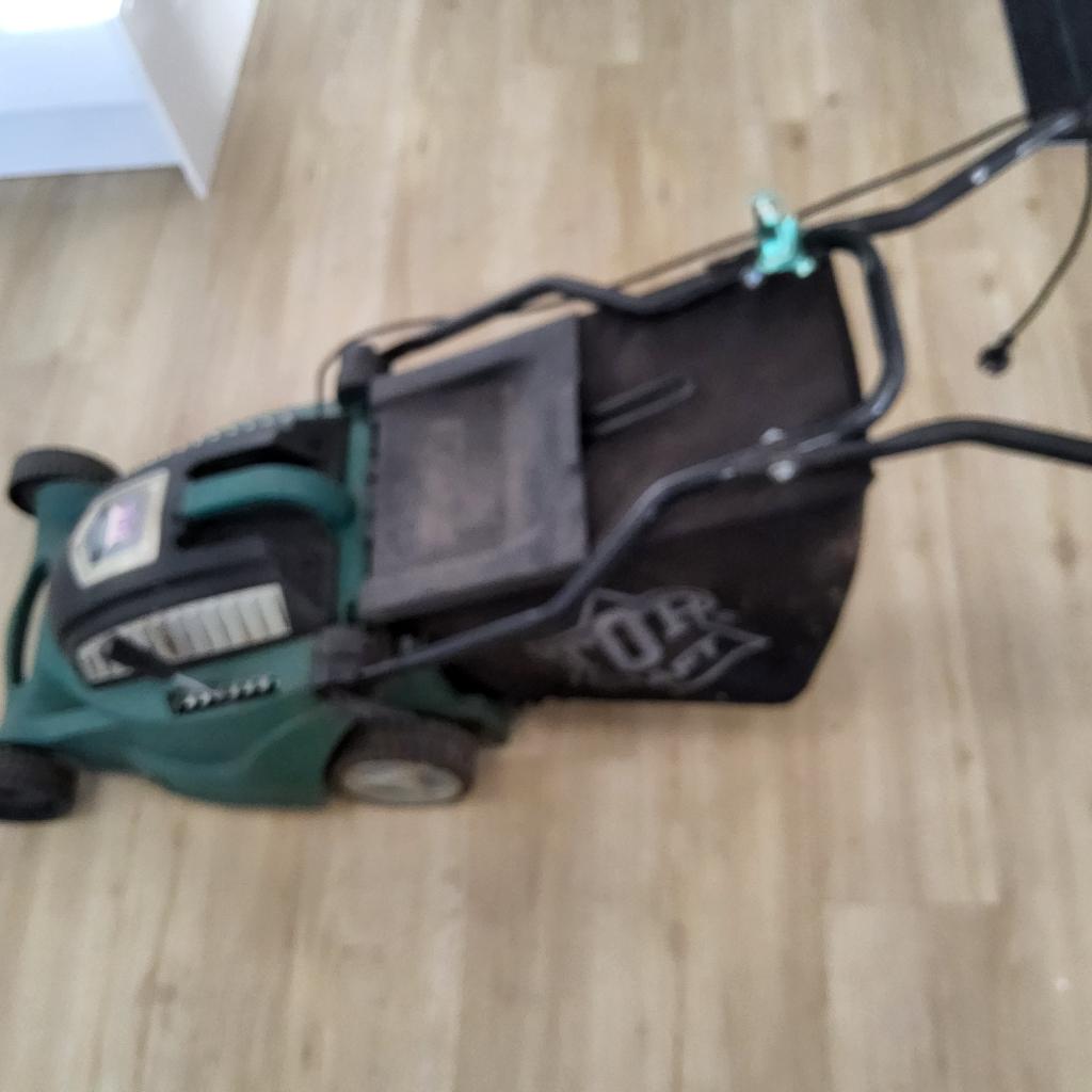 Top Craft elektrische grasmaaier met 1800 W motor. Goed!, Cirkelmaaier, Gebruikt, Elektrische grasmaaier, Ophalen of Verzenden