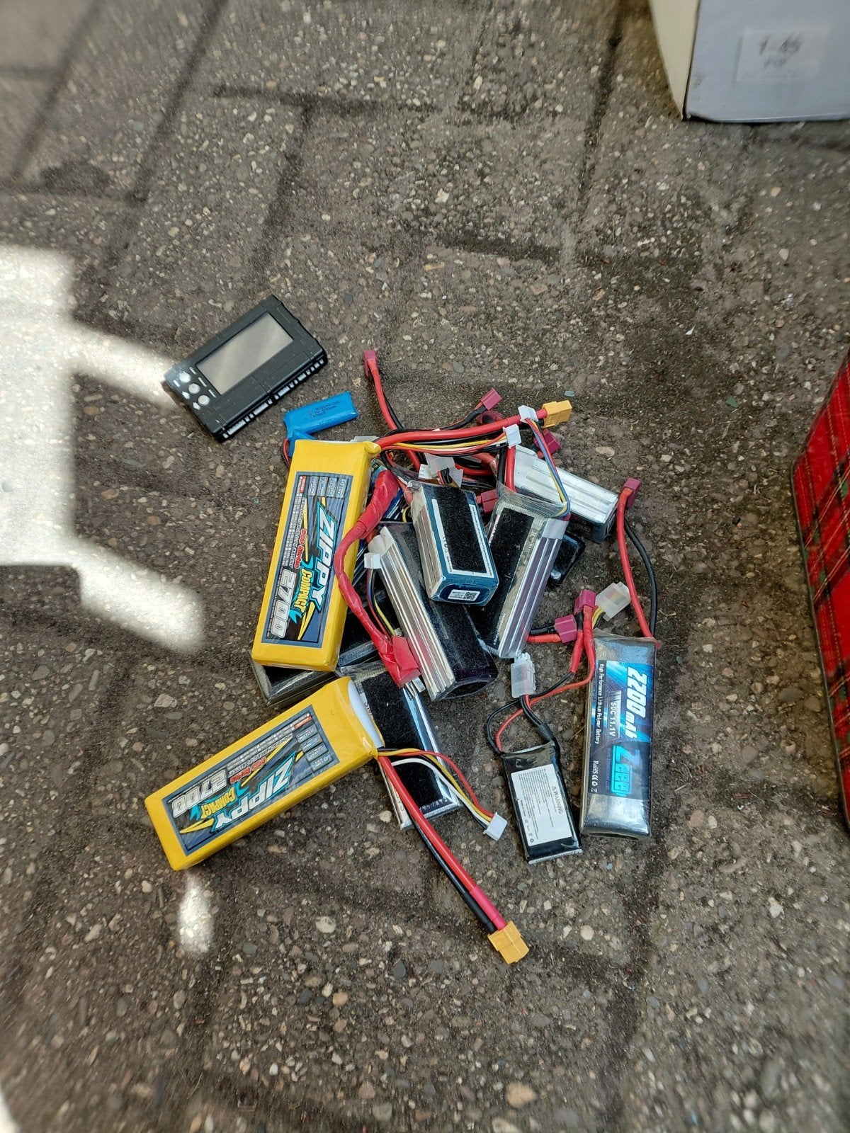 radio grafische vliegtuigen, Ophalen