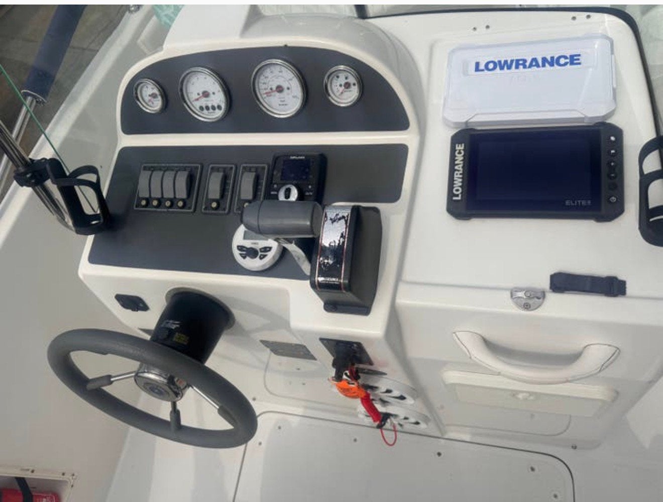 Console boot, Watersport en Boten, Ophalen of Verzenden, Gebruikt, Buitenboordmotor