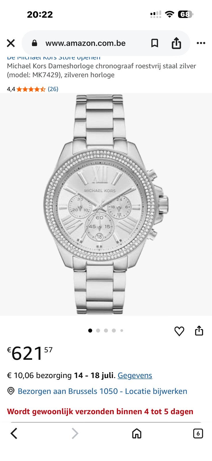Michael kors, Ophalen, Zo goed als nieuw, Overige merken
