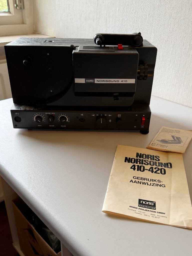 Vintage Noris Norisound 410 filmprojector, Ophalen of Verzenden, Gebruikt