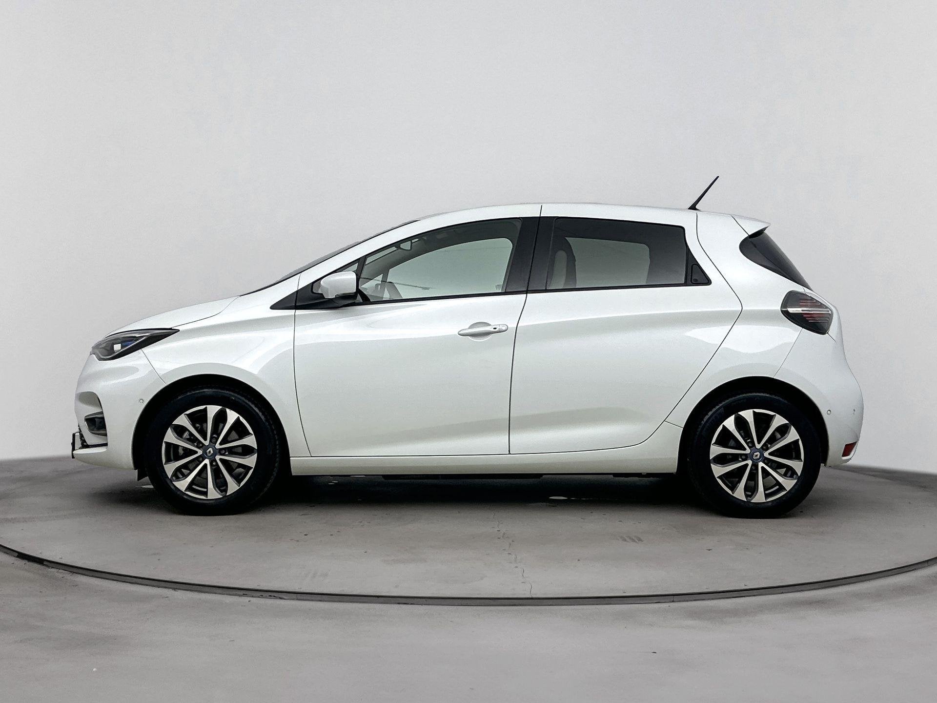 Renault ZOE R135 Intens Business 52 kWh 136PK | incl Koopacc, 136 pk, Gebruikt, Automatische klimaatregeling, Wit