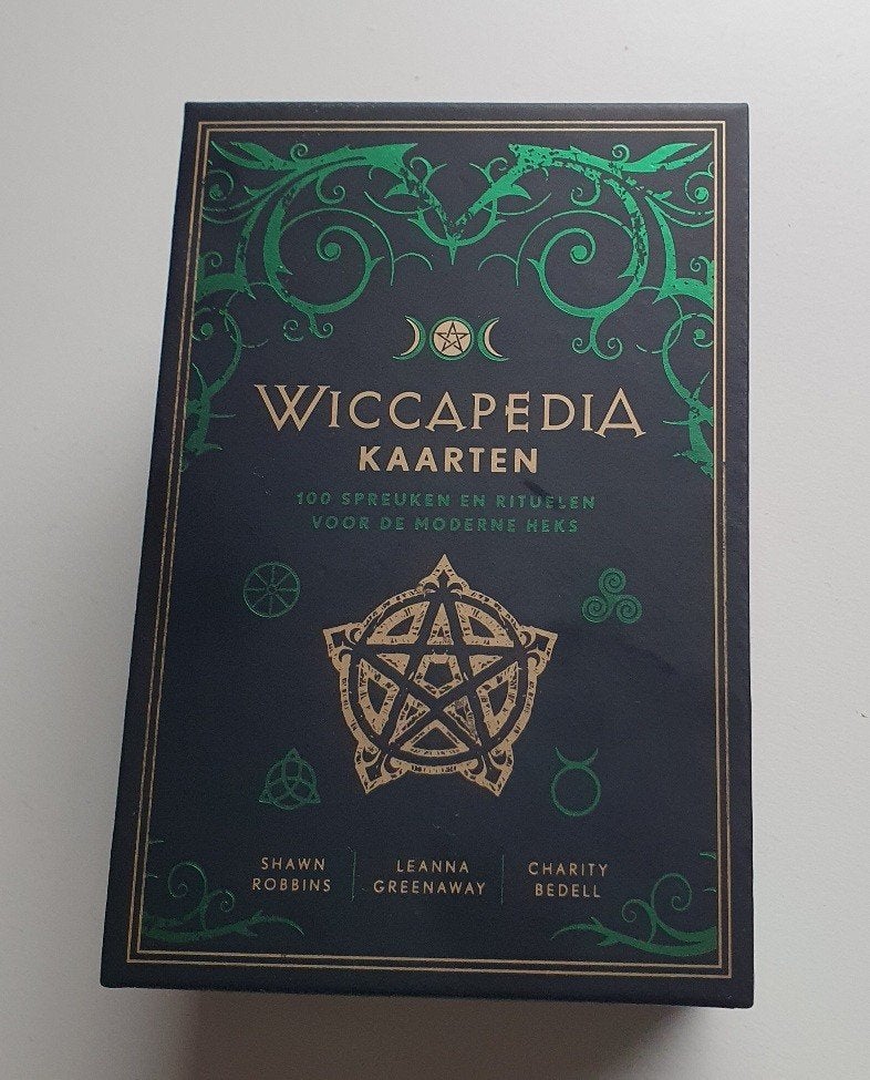 wiccapedia kaartset hardcover box, Tarot of Kaarten leggen, Overige typen, Nieuw, Ophalen of Verzenden
