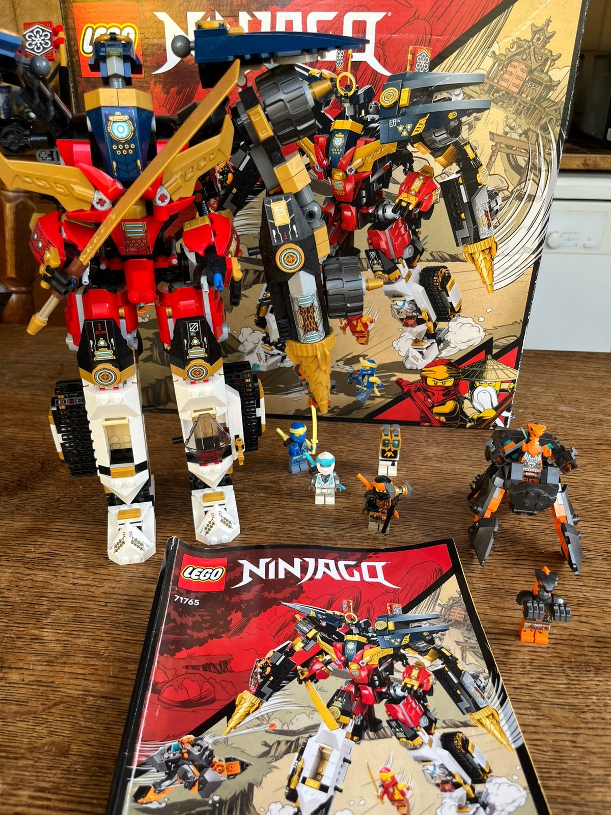 Lego technic 71765 ninja ultra combo mech, Ophalen of Verzenden, Zo goed als nieuw