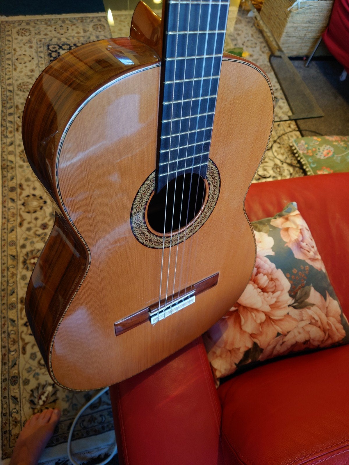 Amalio Burguet Klassieke Gitaar - Model Noguera 1997, Ophalen, Zo goed als nieuw, Klassieke of Spaanse gitaar