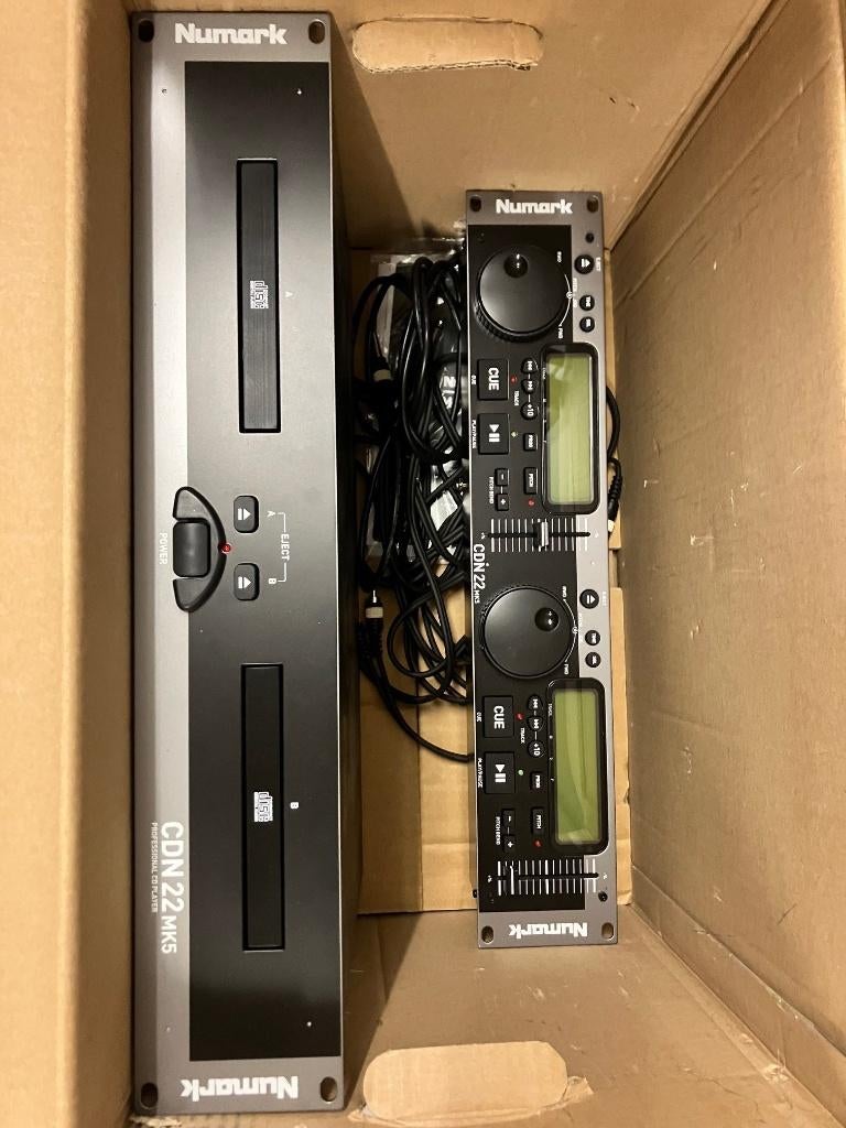 Professionele Numark CDN22 mk5 cd-spelers, Ophalen, Zo goed als nieuw, Dj-set, Numark