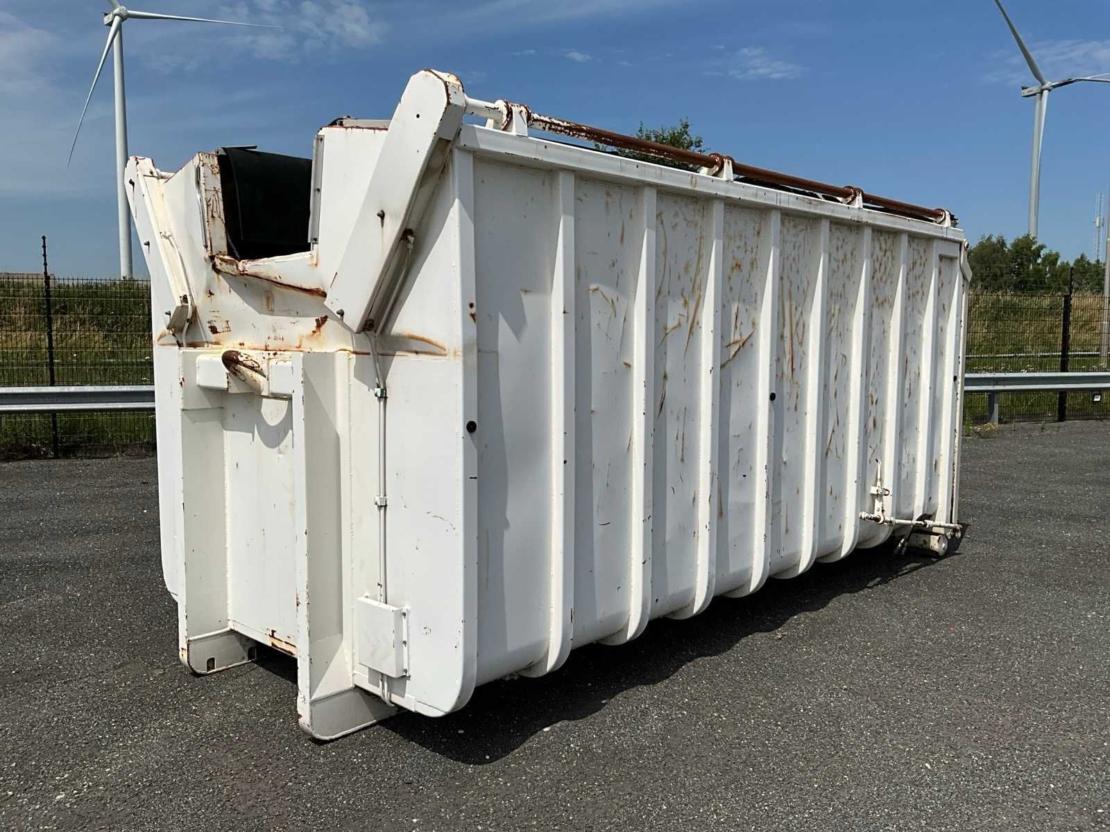 Vossebelt haakarm container 23m3 Met Hydraulische Milieuklep, Zakelijke goederen