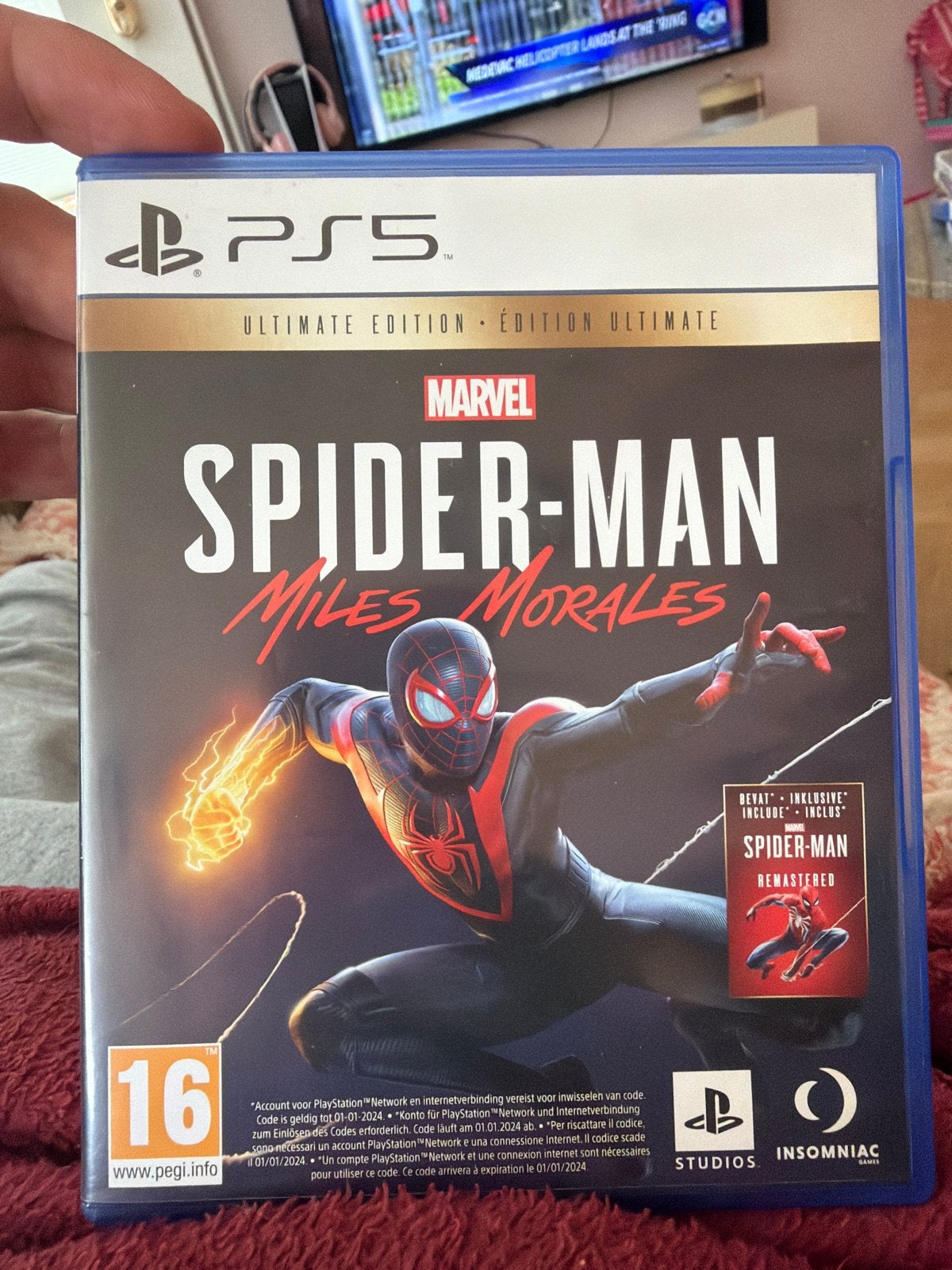 Spider-Man: Miles Morales Ultimate Edition PS5, Spelcomputers en Games, Avontuur en Actie, 1 speler, Ophalen of Verzenden, Zo goed als nieuw