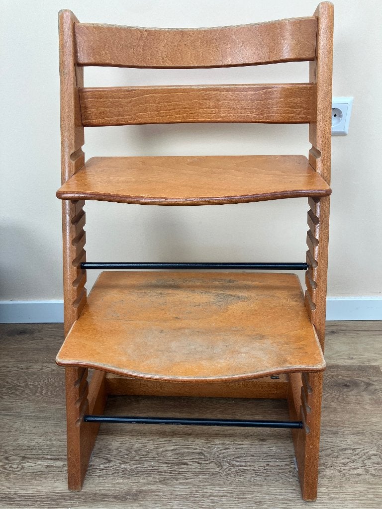 Stokke stoel, Ophalen, Gebruikt, Meegroeistoel