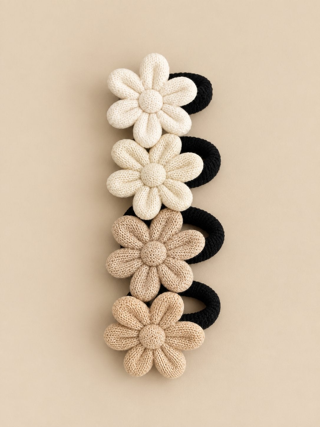 Nieuwe handgemaakte haarelastiekjes met bloem (1 cm), Verzenden, Nieuw, Meisje