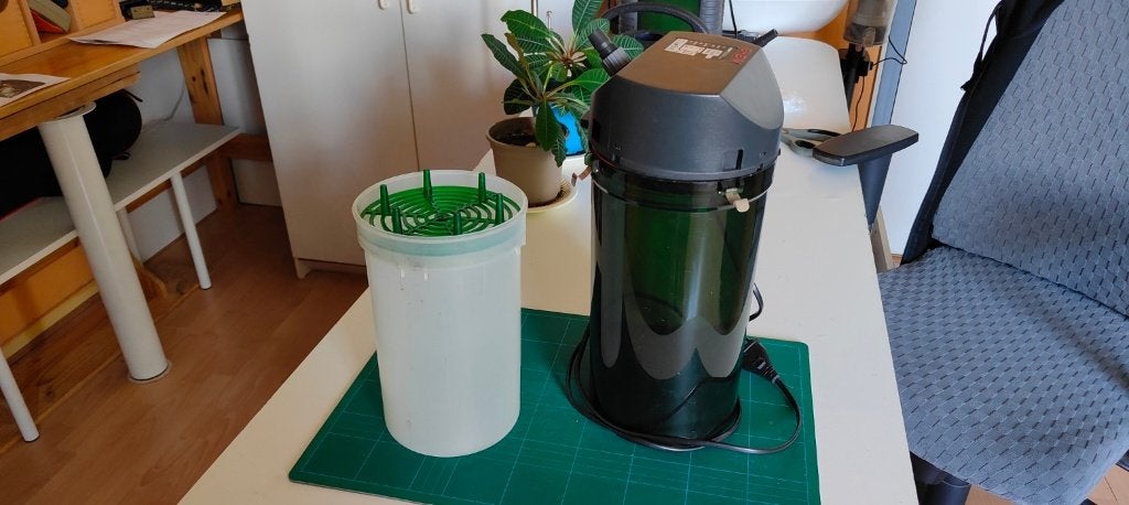 EHEIM 2213 BUITENFILTER, Dieren en Toebehoren, Ophalen, Zo goed als nieuw, Eheim, Inclusief toebehoren
