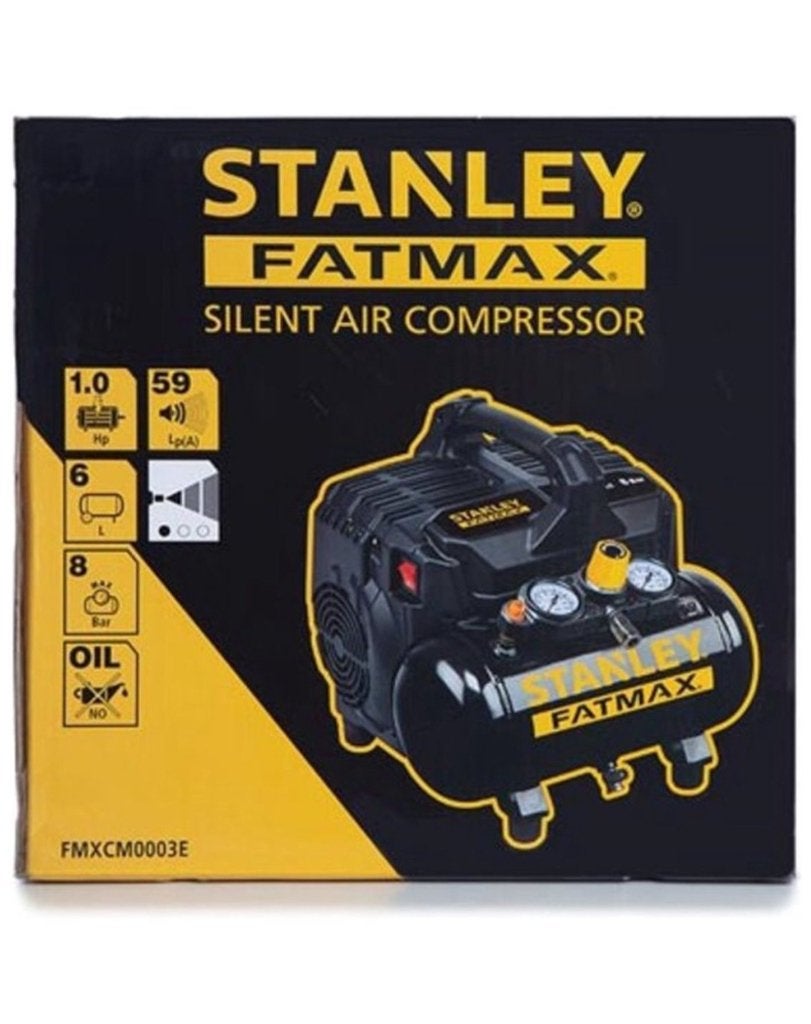 Stanley lucht compressor, Nieuw in doos, Doe-het-zelf en Verbouw, 6 tot 10 bar, Nieuw, Ophalen of Verzenden, Minder dan 200 liter/min