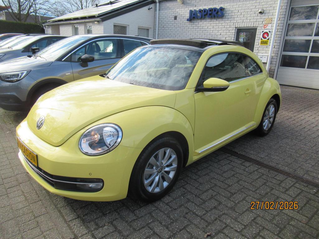 Volkswagen Beetle 1.2 TSI Design BlueMotion panoramadak, Voorwielaandrijving, Euro 5, Stof, Gebruikt