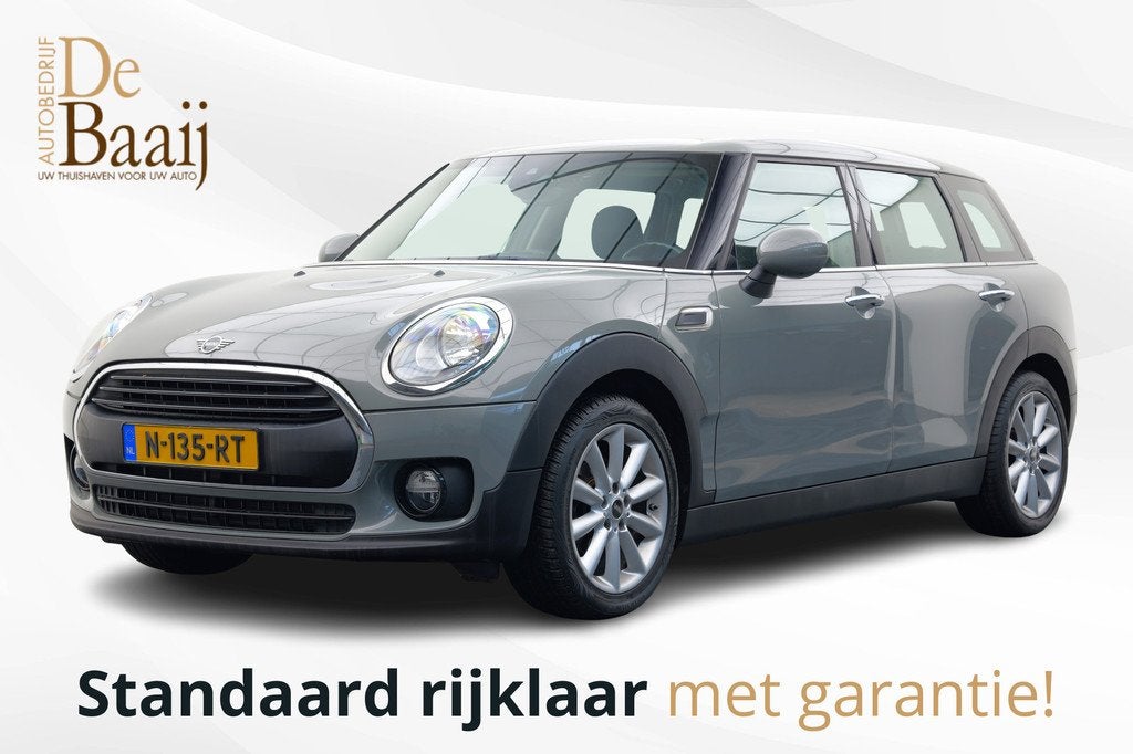 MINI Clubman 1.5 One Pepper Business | Stoelverwarming | Key, Auto's, Mini, Voorwielaandrijving, Stof, Gebruikt, Met garantie (alle)