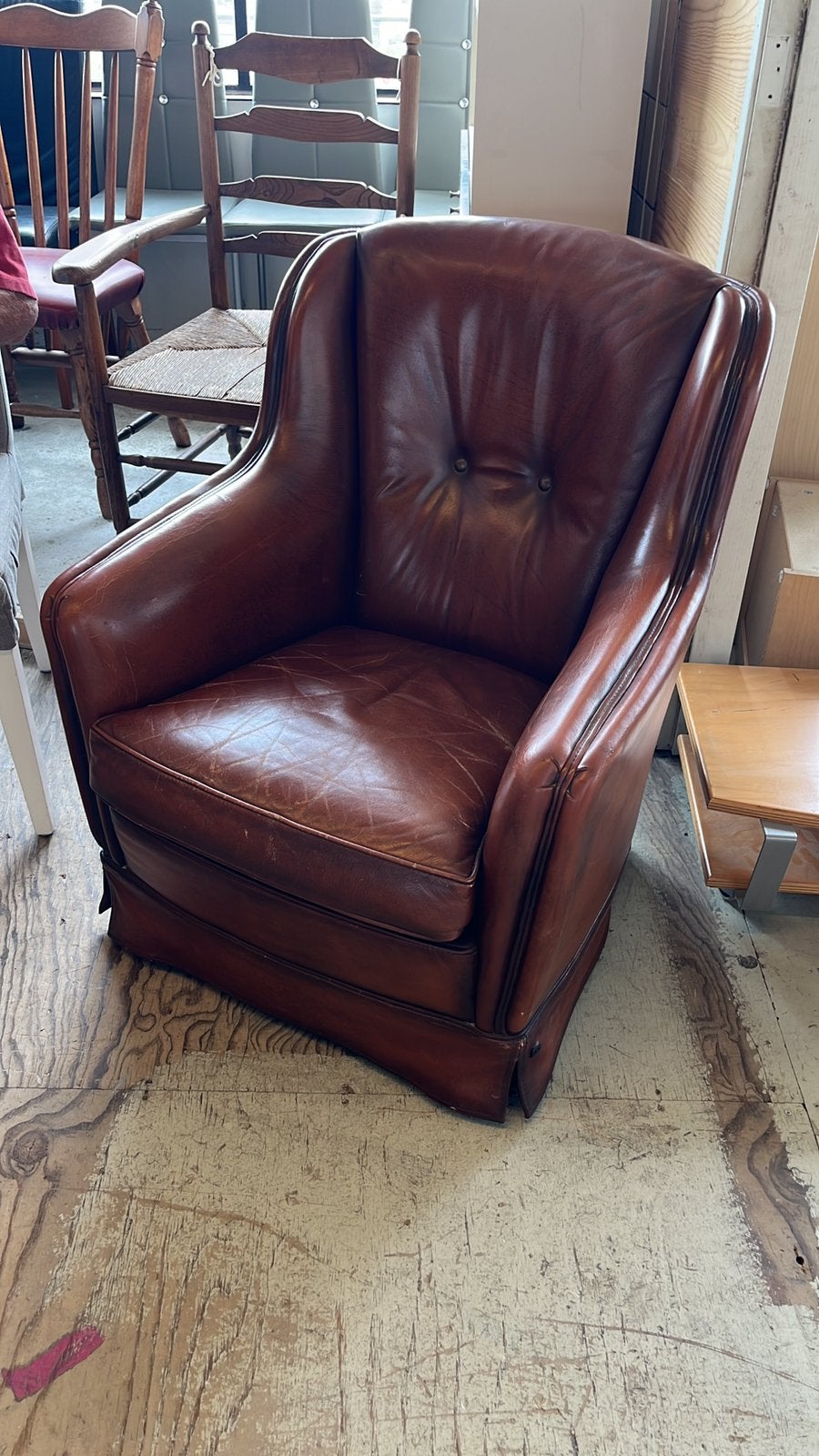 Fauteuil Mol & Geurts prachtige staat, Ophalen, Zo goed als nieuw, 75 tot 100 cm, 50 tot 75 cm