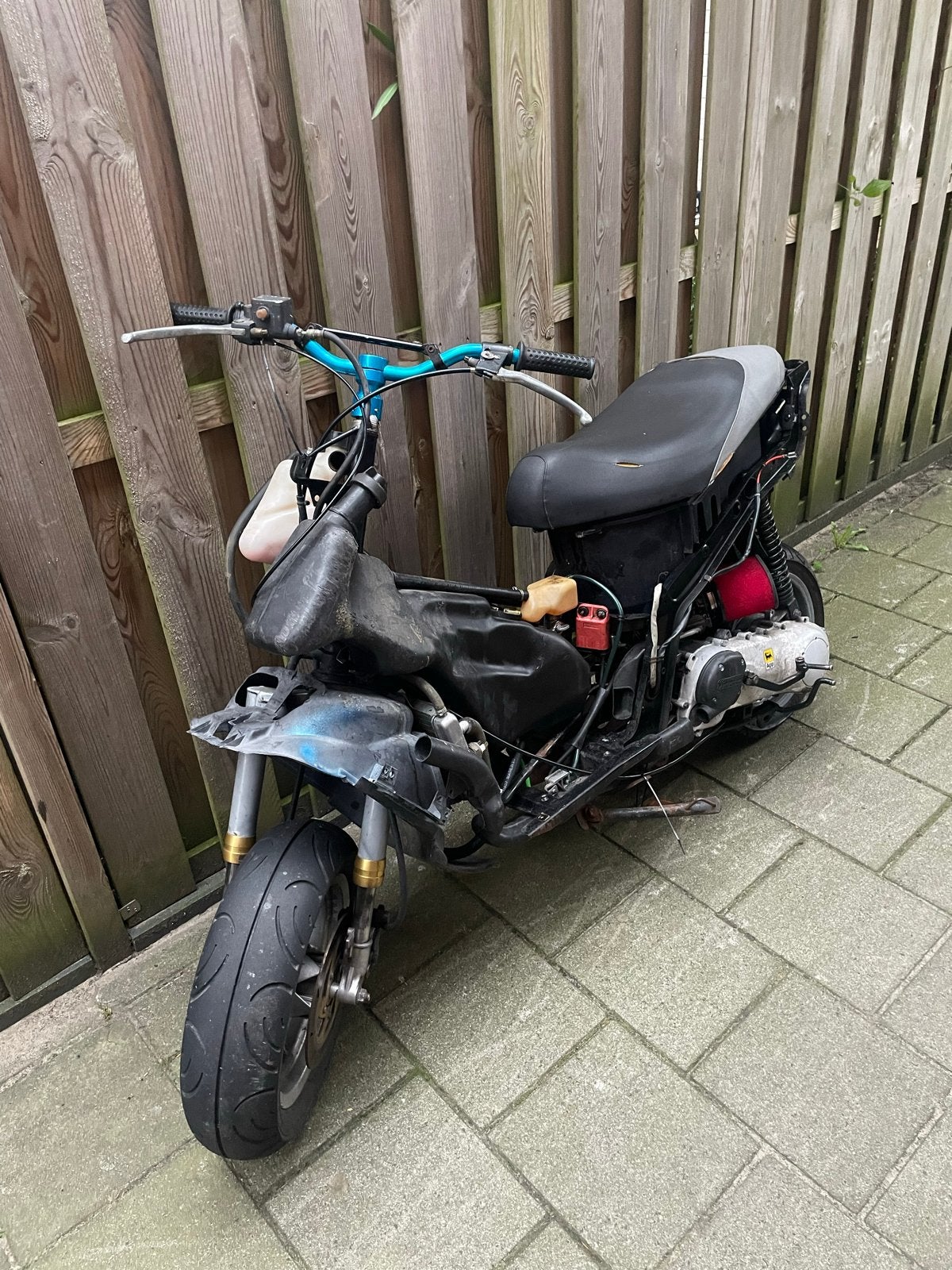 Runner 70cc stunt, Ophalen, Gebruikt, Tweetakt