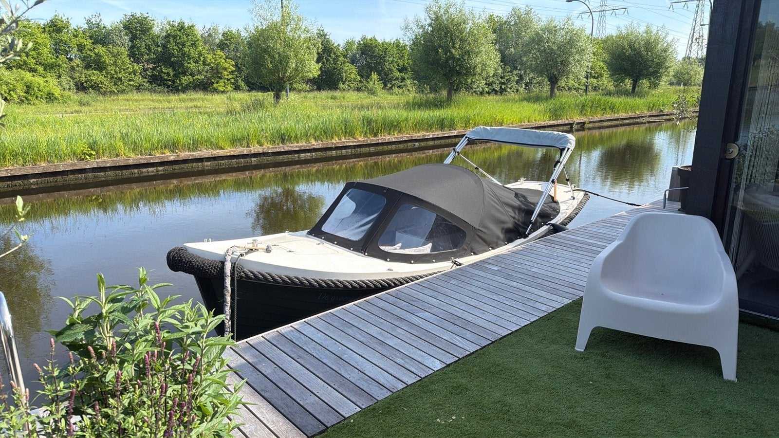Prachtige Mopol 548 Sloep, Watersport en Boten, Ophalen, Binnenboordmotor, 10 pk, Diesel
