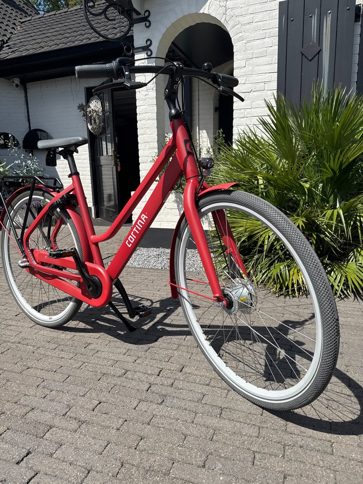 Cortina Common Active Damesfiets - Zo goed als nieuw, 53 tot 56 cm, Versnellingen, Zo goed als nieuw, Trommelrem