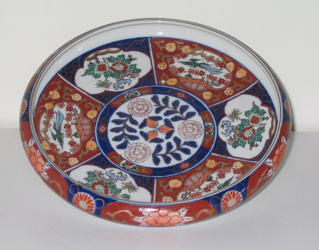 Japans Imari porseleinen bord  -  1010, Japan, Ophalen