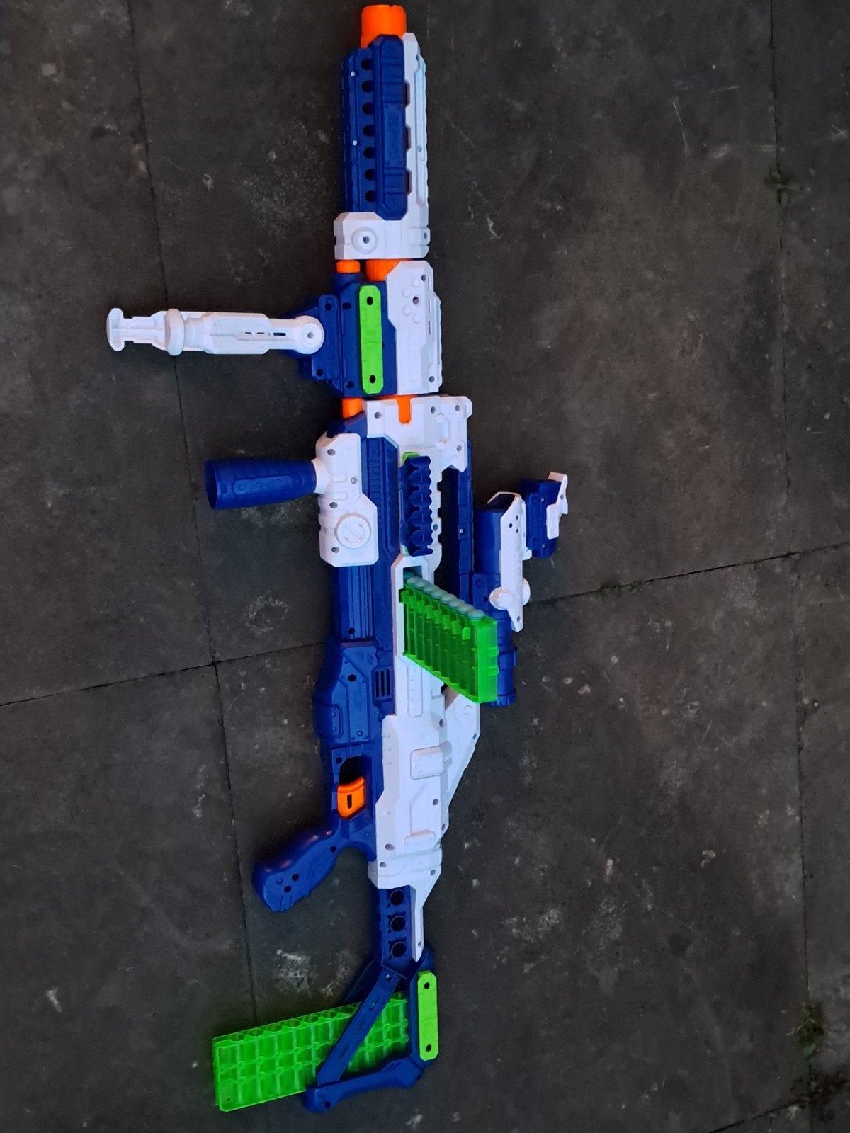 nerf geweer, doet het prima, Ophalen, Gebruikt