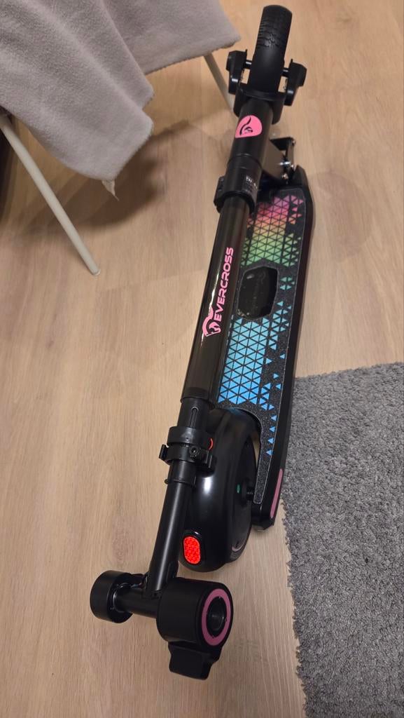Elektrische step kinderen Evercross Tech EV06C ROZE (defect), Ophalen, Gebruikt, Elektrische step (E-scooter), Evercross