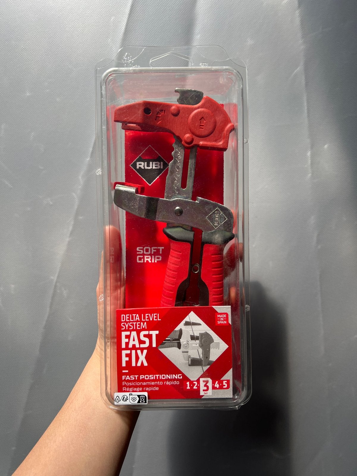 Rubi Delta Level System Fast Fix Tegelnivelleersysteem, Ophalen of Verzenden, Nieuw