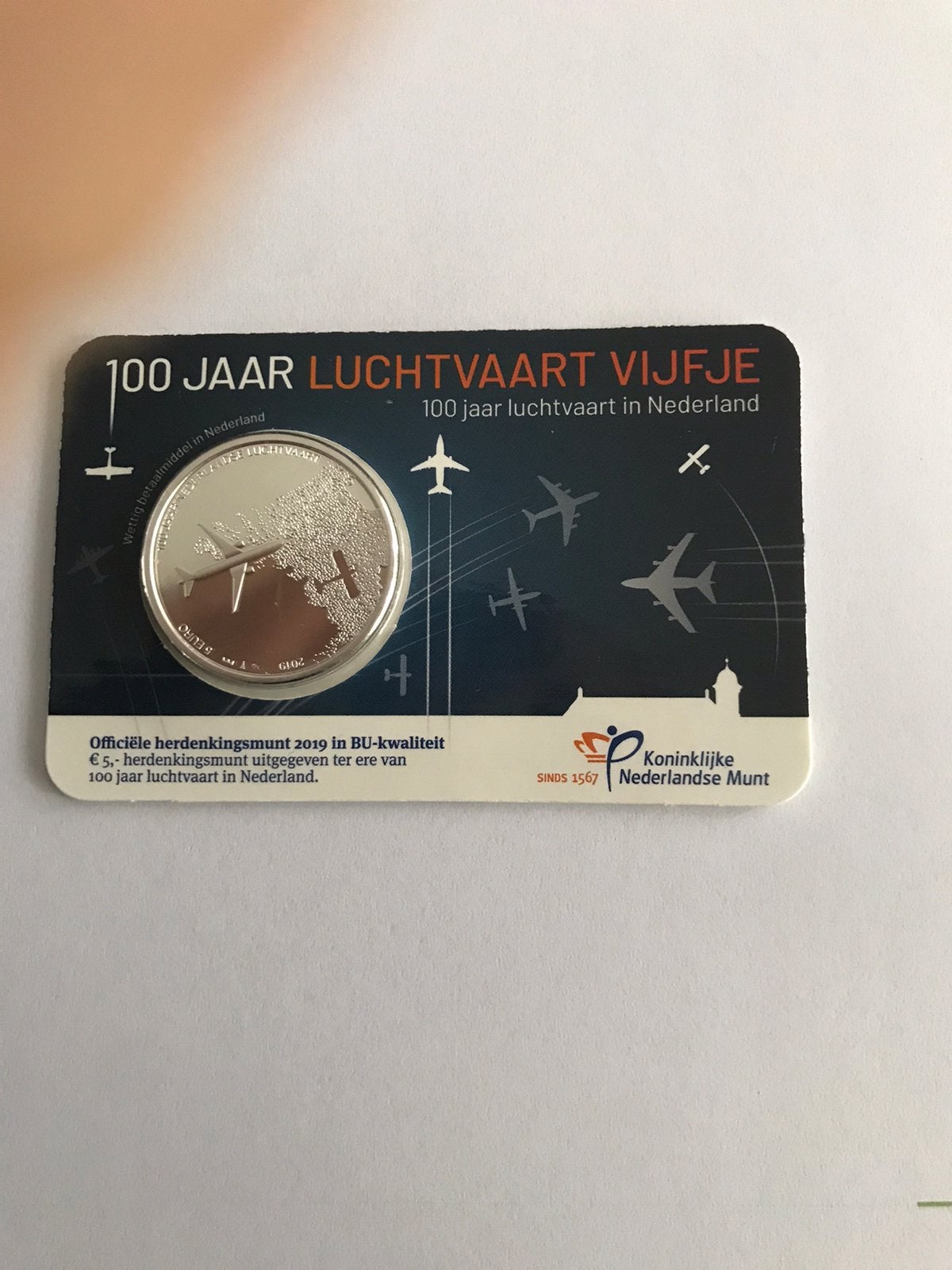 100 jaar luchtvaart in BU kwaliteit, Ophalen of Verzenden, Koningin Beatrix, Euro's