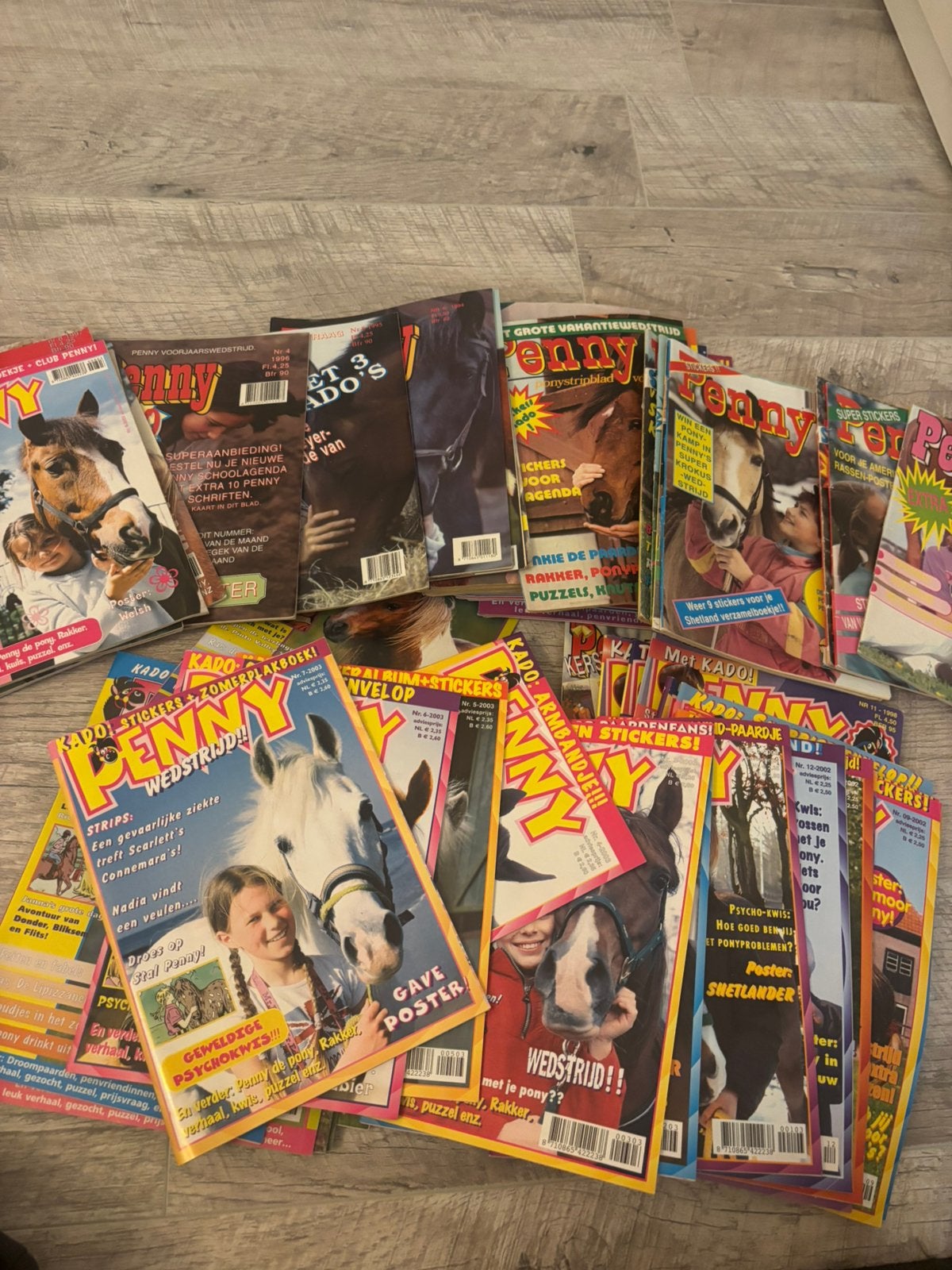 Penny’s 1983 t/m 2003 (62 stuks) + map met posters, Ophalen, 1980 tot heden, Nederland, Tijdschrift