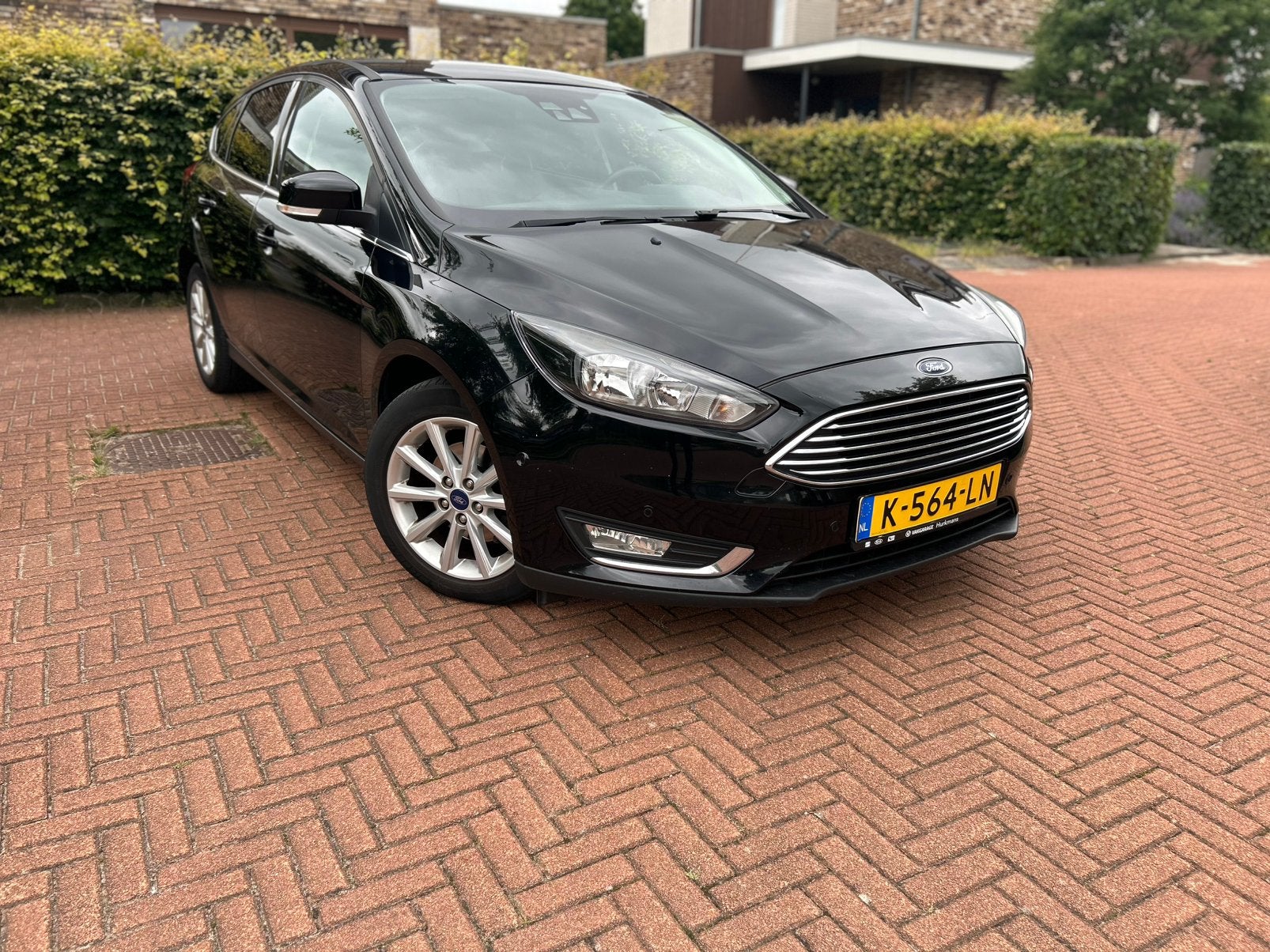 Ford Focus 1.0 Ecoboost 2017 Nieuwe riem/apk, Auto's, 125 pk, Zwart, 1200 kg, Particulier