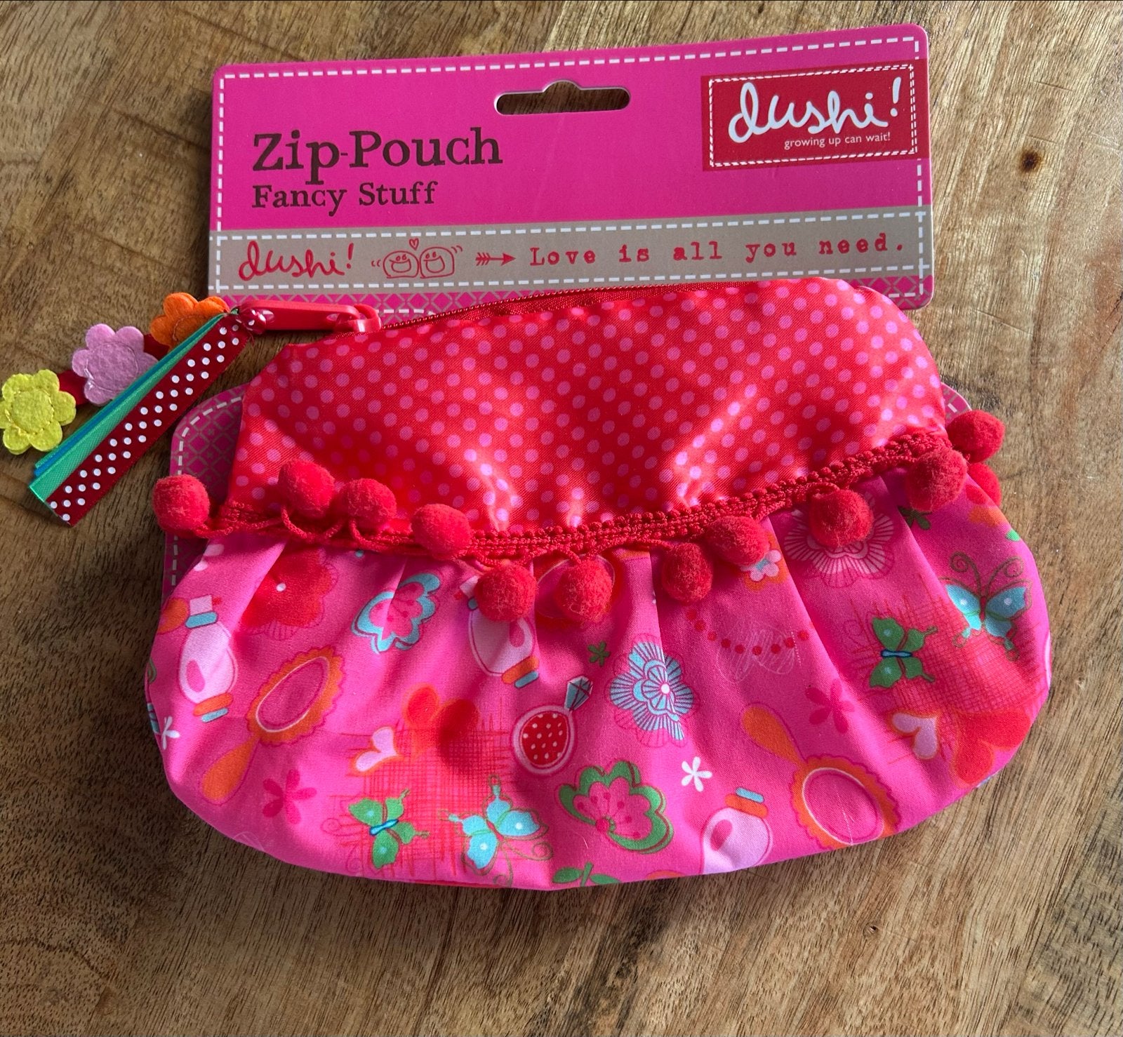 Dushi! Roze Zip-Pouch Fancy Stuff. Nieuw!, Ophalen of Verzenden, Nieuw, Roze, Overige typen
