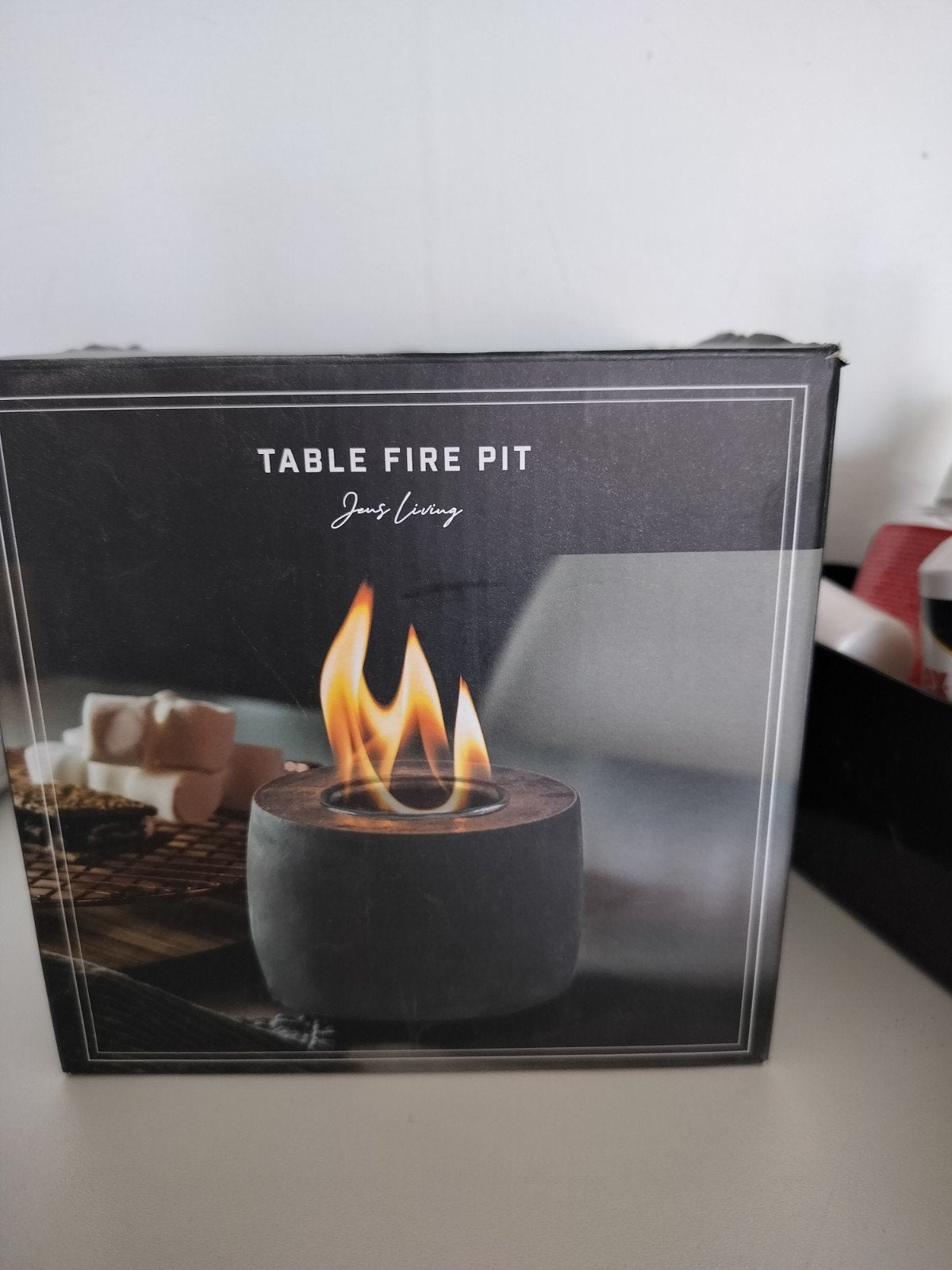 Jens Living Table Fire Pit - Sfeervolle Tafelhaard, Ophalen of Verzenden, Nieuw, Vrijstaande haard, Overige soorten