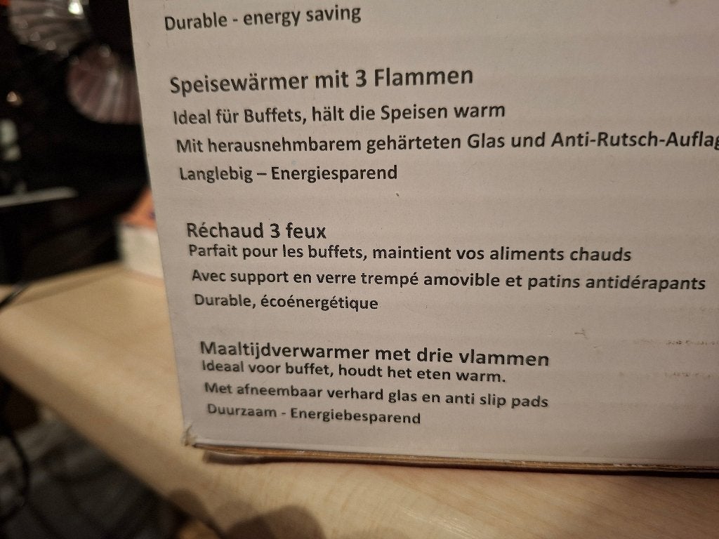 Warmhoudplaatjes Alpina rechaud met waxinehouders. (3 stuks), Huis en Inrichting, Keuken | Keukenbenodigdheden, Ophalen, Overige typen