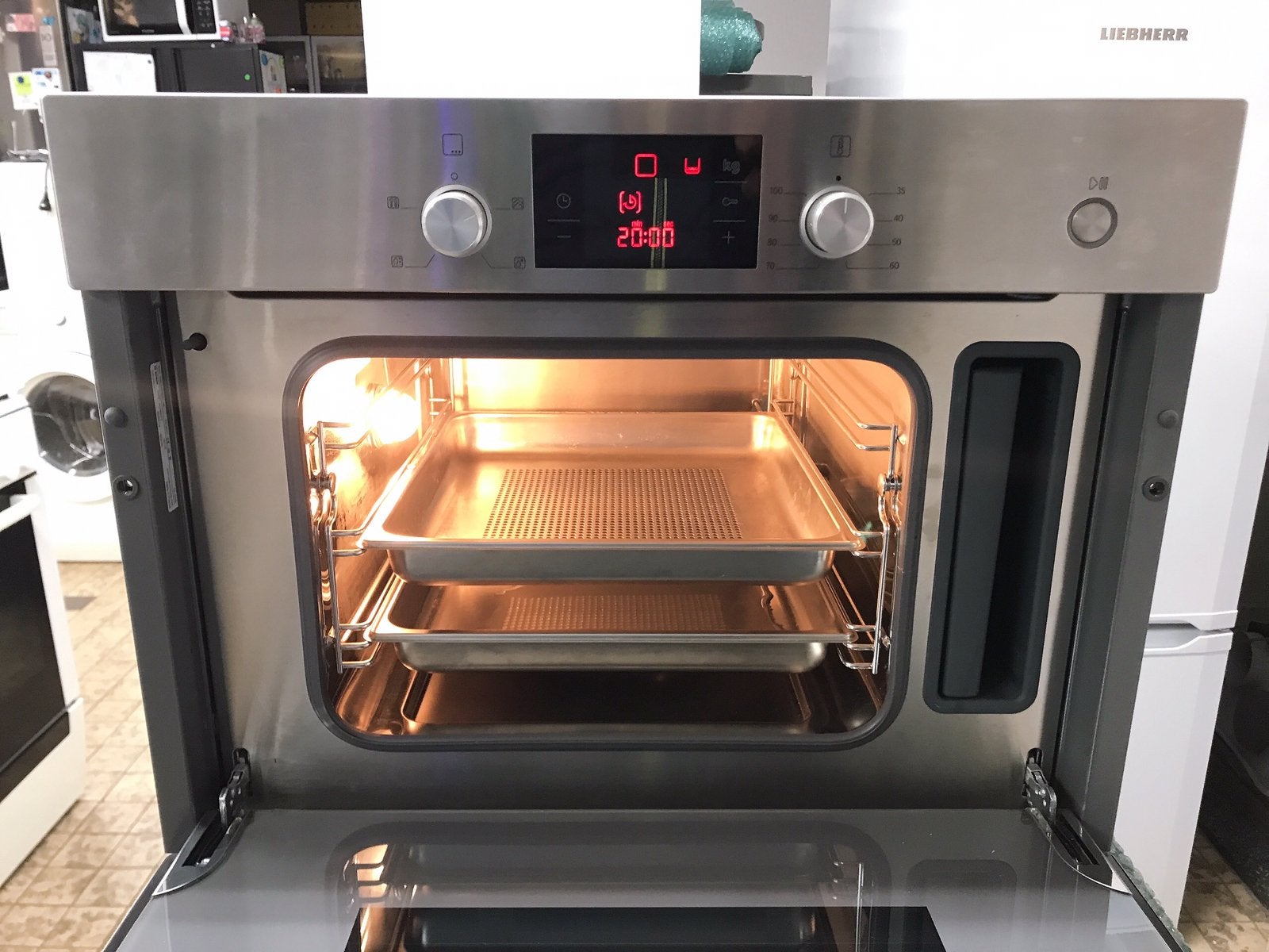 Te koop Bosch inbouw Stoomoven 45X60cm in TopStaat, Witgoed en Apparatuur, Ovens, Minder dan 45 cm, Inbouw, 45 tot 60 cm, Stoomoven