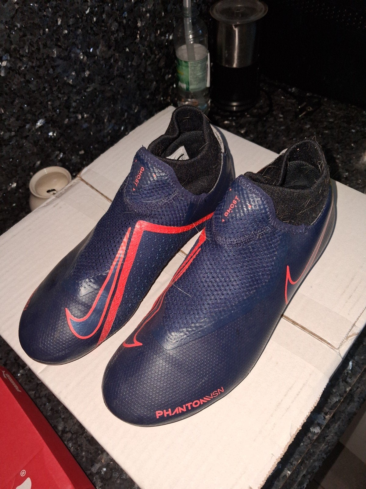 Nike Phantom Vision voetbalschoenen, Maat S, Ophalen of Verzenden, Gebruikt, Schoenen