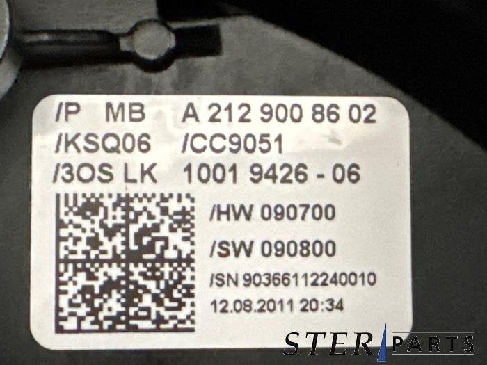 Combischakelaar Stuurkolom van een Mercedes E-Klasse, Auto-onderdelen, Gebruikt, -, Ophalen of Verzenden, -