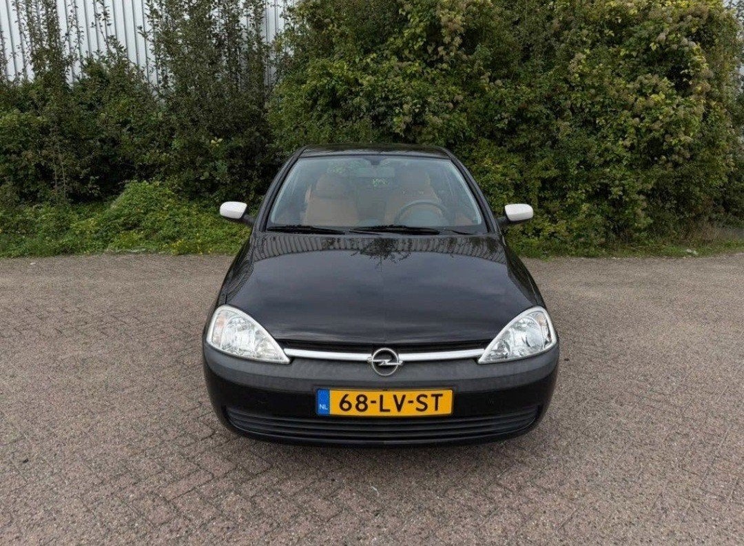 Opel Corsa 1.2 16V Easytronic 2003 Zwart (zeer goede staat)