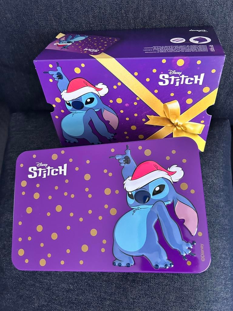 Nieuw Stitch Disney Verzamelbox/Bewaarblik/Bewaardoos Paars, Verzamelen, Ophalen of Verzenden, Nieuw