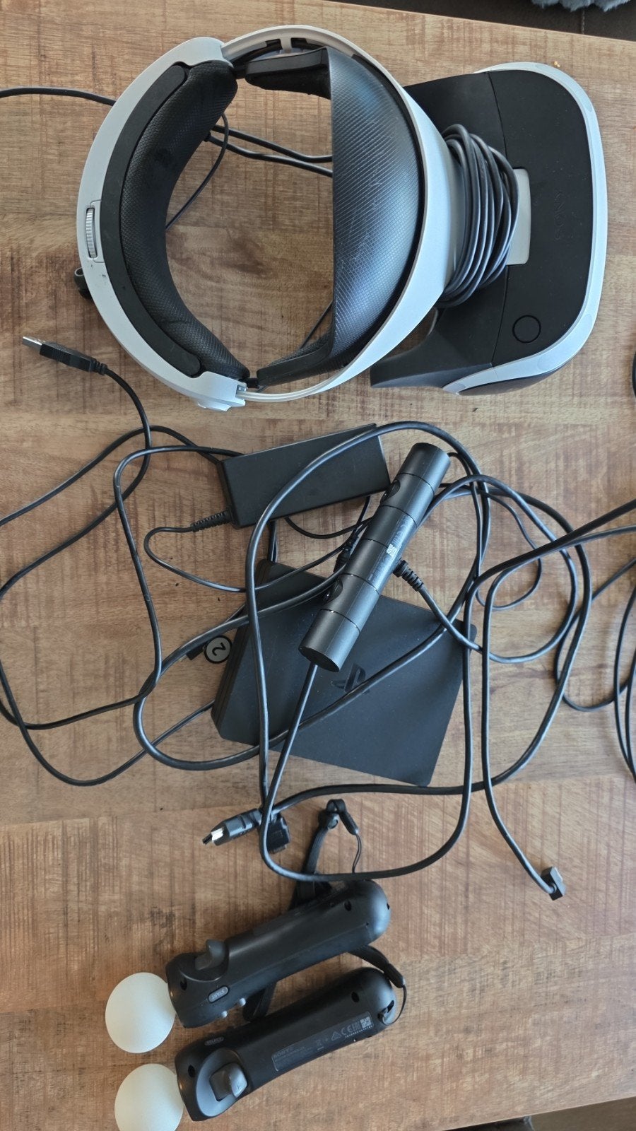 Sony PlayStation VR-bril met controllers en accessoires, Ophalen, Gebruikt, VR-bril, Sony PlayStation
